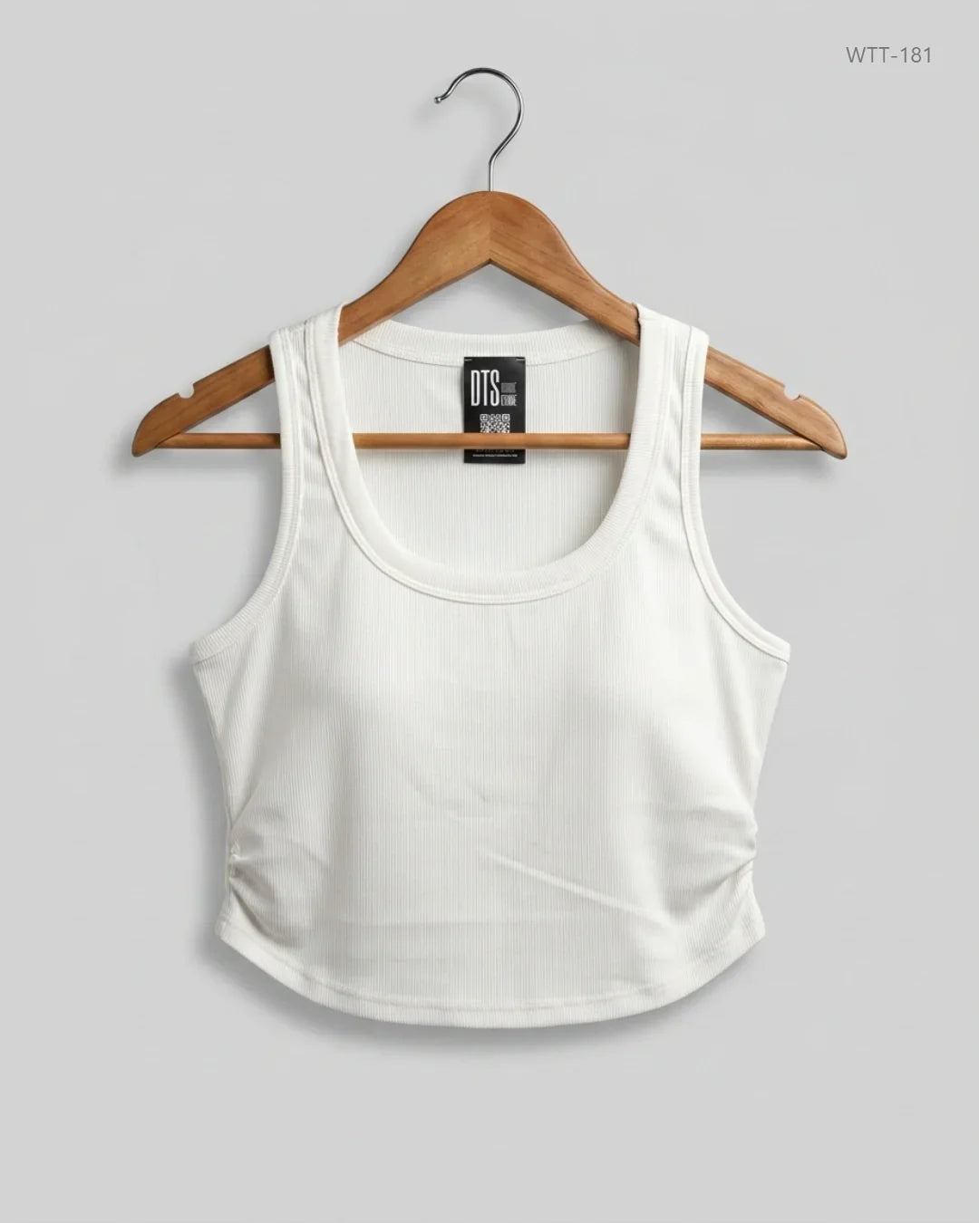 Secondhand Branded Womens Tank Top by Shein, White Polyester fabric, Premium condition, for Womens - Online Thrift Shop Lahore Pakistan