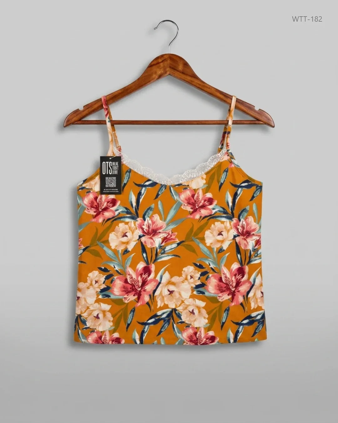 Preloved Premium Womens Tank Top by LOVE TO LOUNGE, Multi Polyester for Womens - OTS Thrift Shop Karachi Pakistan