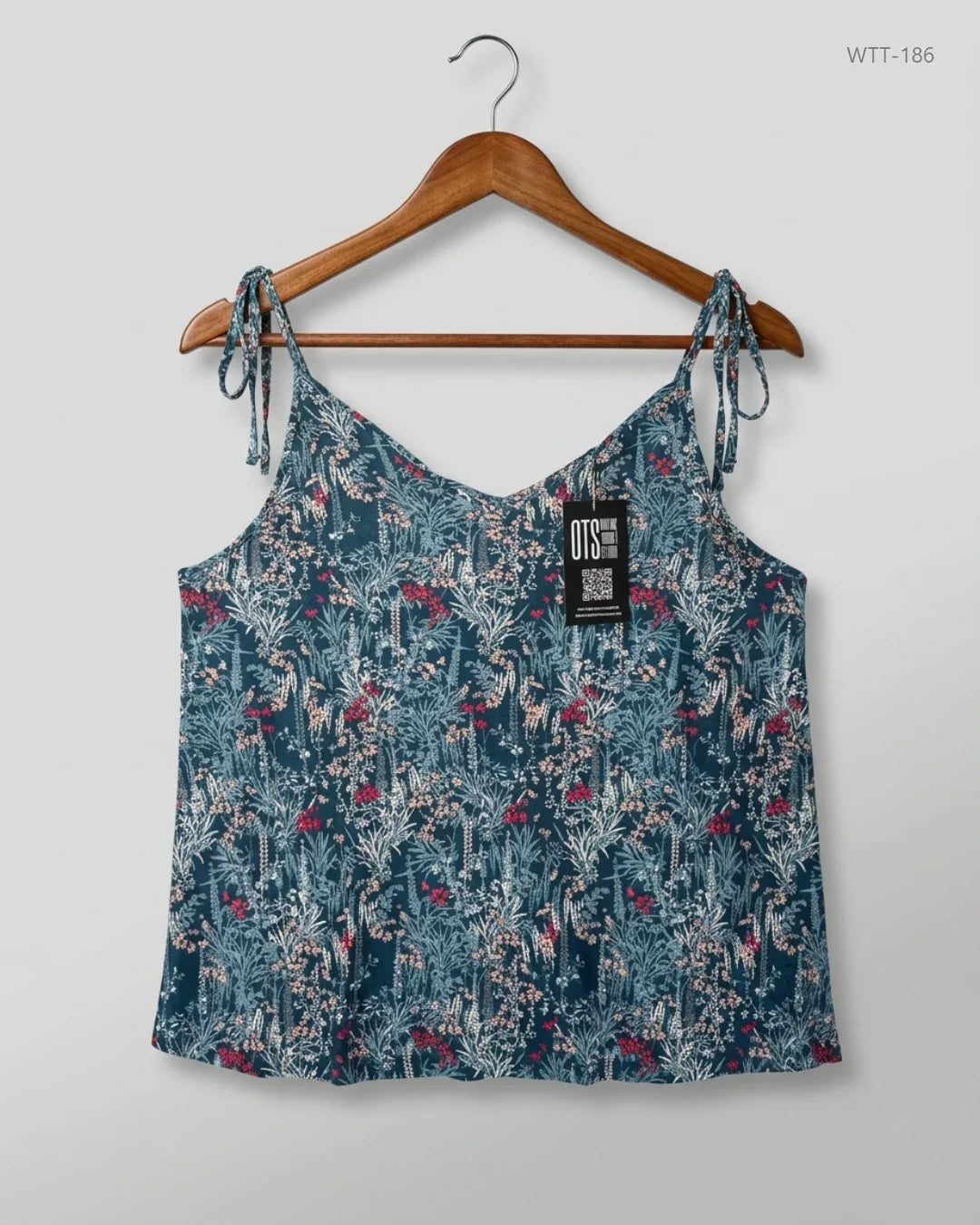 Premium Condition Womens Tank Top | Preloved Next | Blue Cotton | Thrift Shop for Womens Peshawar Pakistan | OTS
