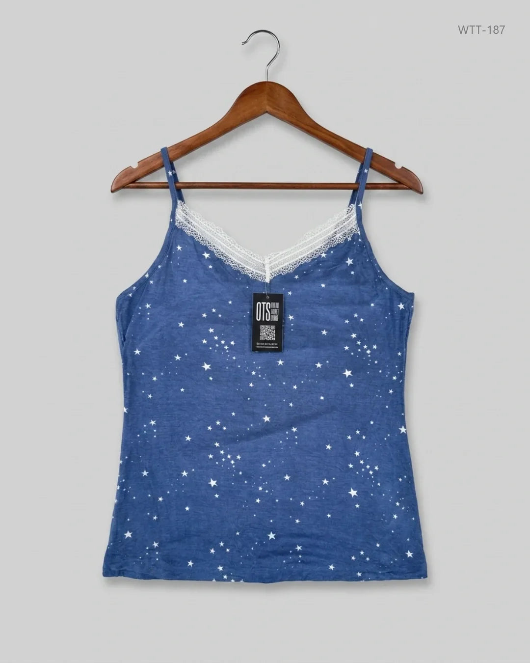 UK Imported secondhand Womens Tank Top - Peacocks brand, Blue Polyester, Premium condition, for Womens - Online Thrift Store Karachi Pakistan