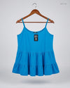 Premium Condition Womens Tank Top | Preloved George | Blue Cotton | Thrift Shop for Womens Islamabad Pakistan | OTS