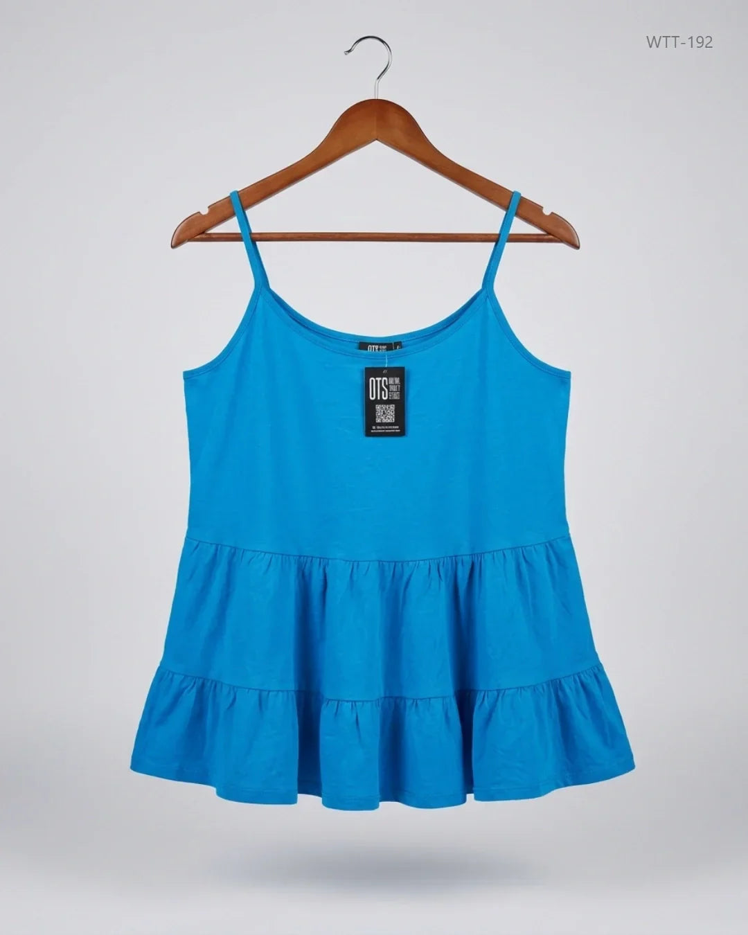 Premium Condition Womens Tank Top | Preloved George | Blue Cotton | Thrift Shop for Womens Islamabad Pakistan | OTS
