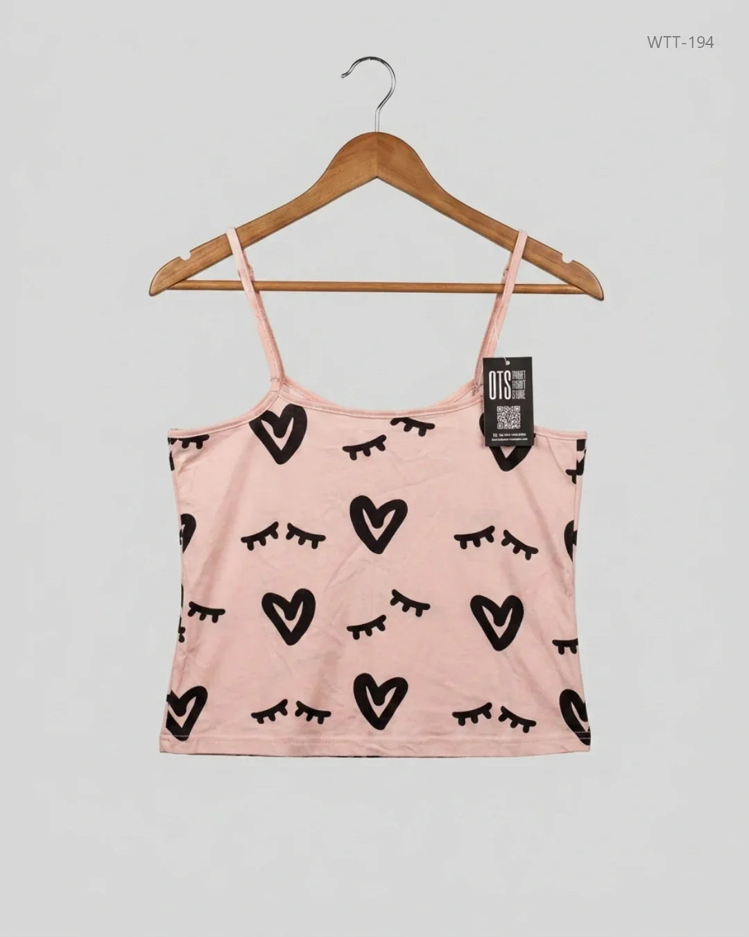 UK Imported secondhand Womens Tank Top - Unknown brand, Peach Polyester, Excellent condition, for Womens - Online Thrift Store Lahore Pakistan