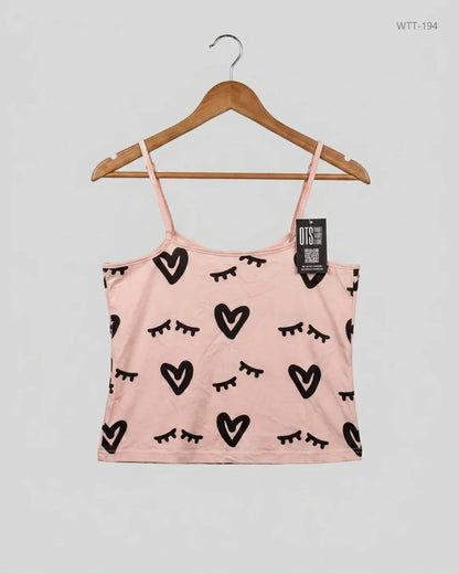 UK Imported secondhand Womens Tank Top - Unknown brand, Peach Polyester, Excellent condition, for Womens - Online Thrift Store Lahore Pakistan