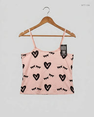 UK Imported secondhand Womens Tank Top - Unknown brand, Peach Polyester, Excellent condition, for Womens - Online Thrift Store Lahore Pakistan