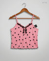 Premium Condition Womens Tank Top | Preloved Unknown | Pink Polyester | Thrift Shop for Womens Peshawar Pakistan | OTS