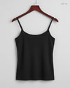 Preloved Premium Womens Tank Top by George, Black Cotton for Womens - OTS Thrift Shop Lahore Pakistan