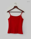Womens Tank Top | Womens Only 3 | Preloved Branded | Red Polyester | Premium | OTS Thrift Store Lahore Pakistan