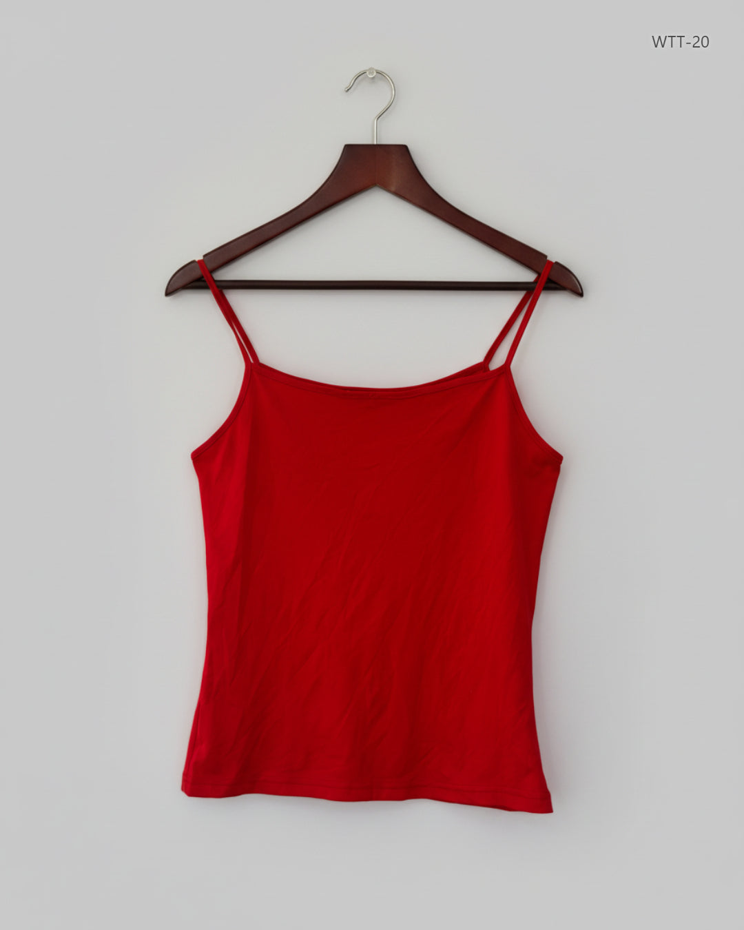 Womens Tank Top | Womens Only 3 | Preloved Branded | Red Polyester | Premium | OTS Thrift Store Lahore Pakistan