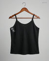 Shop Premium Womens Tank Top by Shein | Preloved Branded Clothes | Black Polyester | Womens | OTS Thrift Store Peshawar Pakistan