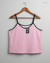 Preloved Premium Womens Tank Top by CUT LABEL, Pink Polyester for Womens - OTS Thrift Shop Peshawar Pakistan