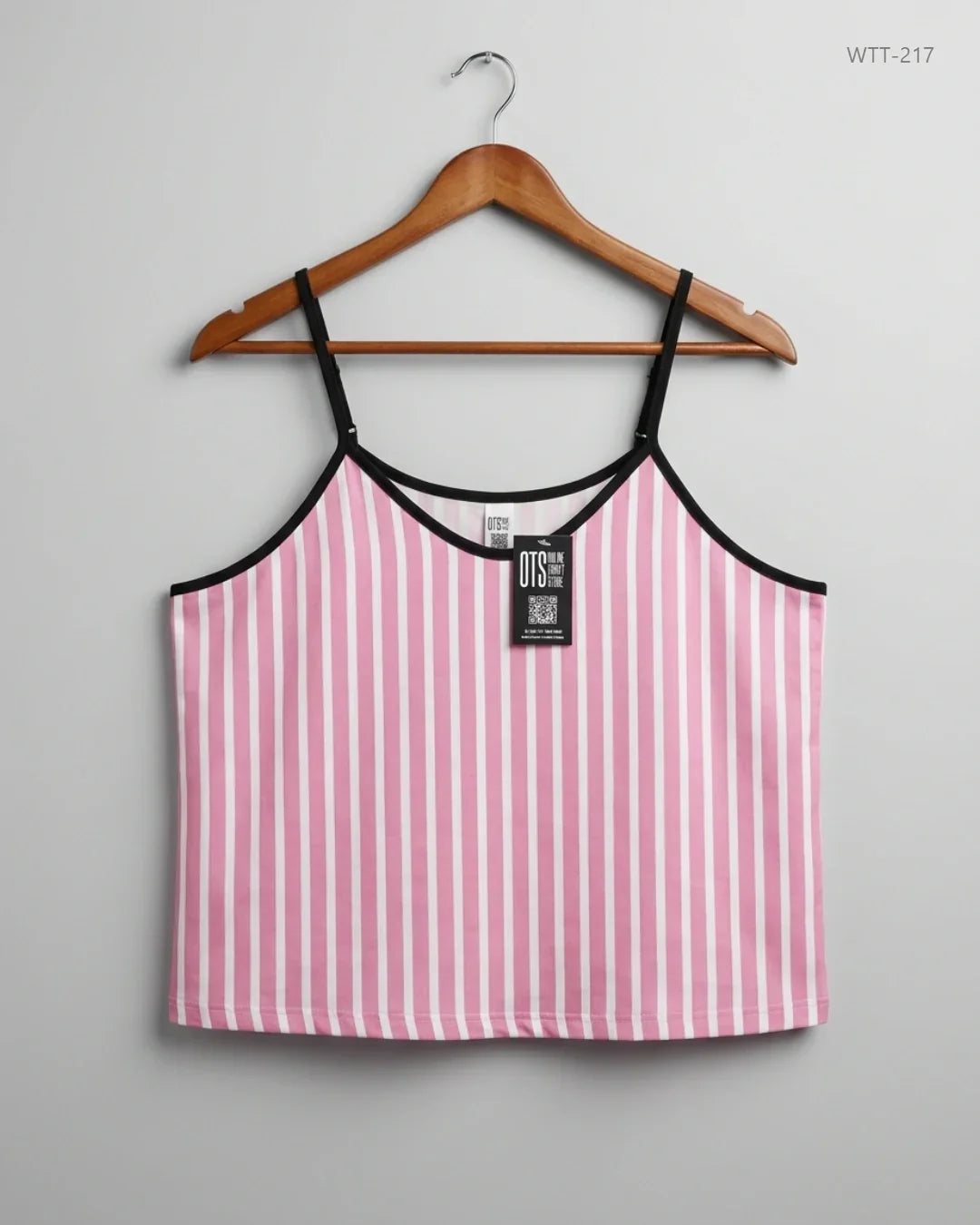 Preloved Premium Womens Tank Top by CUT LABEL, Pink Polyester for Womens - OTS Thrift Shop Peshawar Pakistan