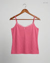 Womens Tank Top | George | Preloved Branded | Pink Cotton | Premium | OTS Thrift Store Islamabad Pakistan