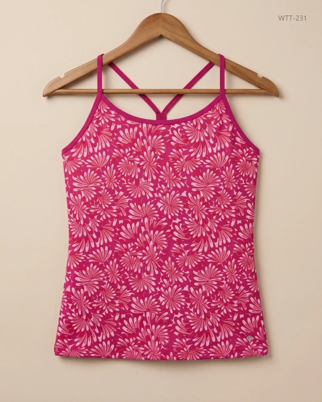Womens Tank Top | CHAMPION | Preloved Branded | Violet Polyester | Premium | OTS Thrift Store Peshawar Pakistan