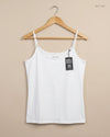 Womens Tank Top | George | Preloved Branded | White Cotton | Premium | OTS Thrift Store Peshawar Pakistan