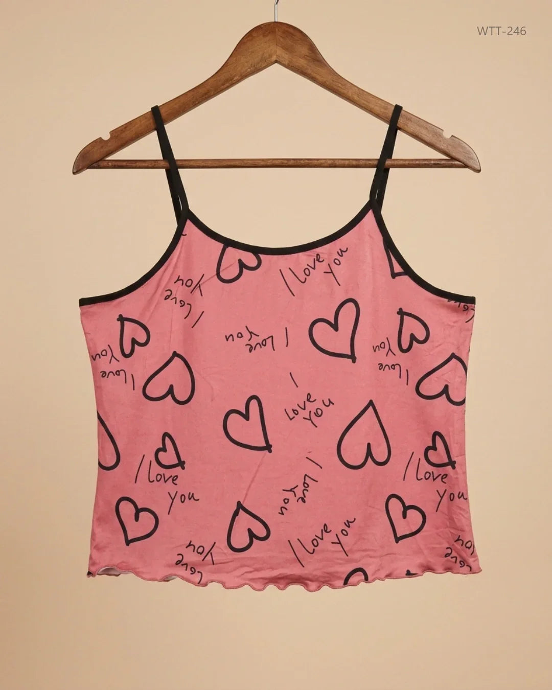 Womens Tank Top | CUT LABEL | Preloved Branded | Maroon Polyester | Premium | OTS Thrift Store Karachi Pakistan