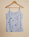 Secondhand Branded Womens Tank Top by LOVE TO DREAMS, Purple Polyester fabric, Premium Plus condition, for Womens - Online Thrift Shop Islamabad Pakistan