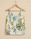 Shop Premium Womens Tank Top by Zara | Preloved Branded Clothes | Multi Viscose | Womens | OTS Thrift Store Peshawar Pakistan