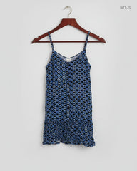 Premium Condition Womens Tank Top | Preloved Primark | Navy Blue Viscose | Thrift Shop for Womens Karachi Pakistan | OTS