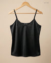 Secondhand Branded Womens Tank Top by CUT LABEL, Black Polyester fabric, Premium condition, for Womens - Online Thrift Shop Karachi Pakistan