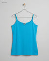 Premium Condition Womens Tank Top | Preloved Per Una | Blue Polyester | Thrift Shop for Womens Lahore Pakistan | OTS