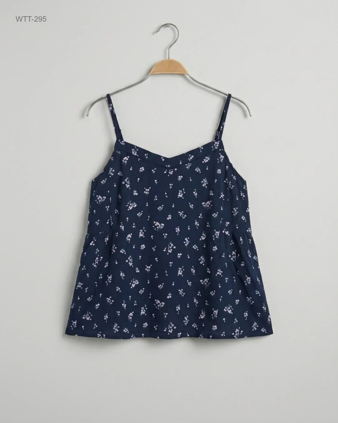 Shop Premium Womens Tank Top by Marks & Spencer | Preloved Branded Clothes | Blue Viscose | Womens | OTS Thrift Store Islamabad Pakistan