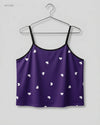UK Imported secondhand Womens Tank Top - Unknown brand, Purple Polyester, Premium condition, for Womens - Online Thrift Store Karachi Pakistan
