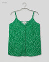 Secondhand Branded Womens Tank Top by Papaya, Green Viscose fabric, Premium condition, for Womens - Online Thrift Shop Peshawar Pakistan