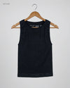 Shop Premium Womens Tank Top by Primark | Preloved Branded Clothes | Black Nylon | Womens | OTS Thrift Store Lahore Pakistan