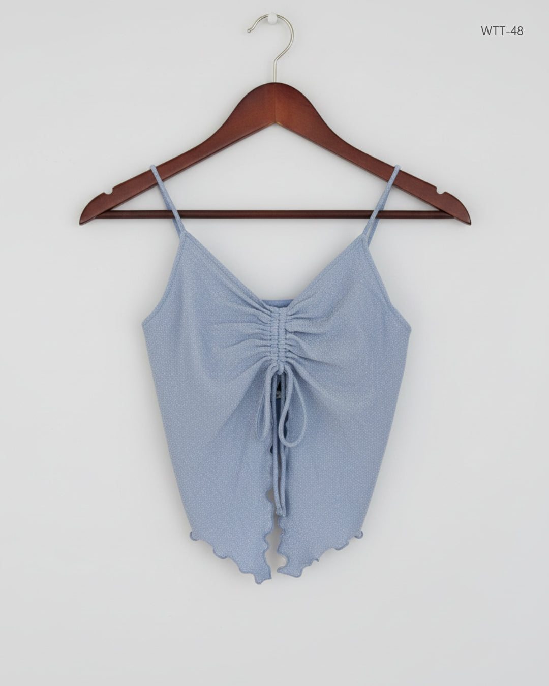 Womens Tank Top | H&M | Preloved Branded | SkyBlue Polyester | Premium Plus | OTS Thrift Store Lahore Pakistan