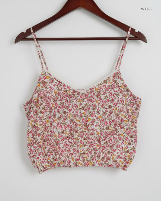 Premium Condition Womens Tank Top | Preloved Primark | Multi Polyester | Thrift Shop for Womens Lahore Pakistan | OTS