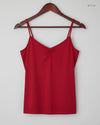 Secondhand Branded Womens Tank Top by Marks & Spencer, Red Viscose fabric, Premium condition, for Womens - Online Thrift Shop Karachi Pakistan