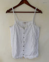 Premium Condition Womens Tank Top | Preloved FatFace | White Cotton | Thrift Shop for Womens Karachi Pakistan | OTS