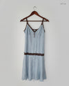 Shop Premium Womens Tank Top by Sleepwear | Preloved Branded Clothes | Aqua Polyester | Womens | OTS Thrift Store Islamabad Pakistan