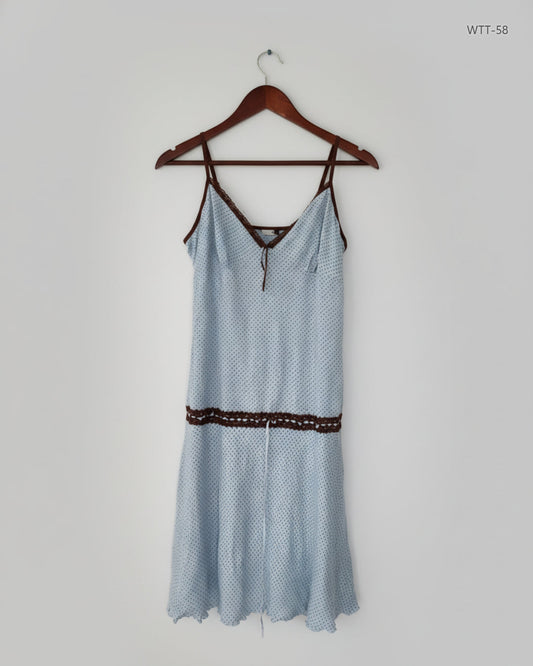 Shop Premium Womens Tank Top by Sleepwear | Preloved Branded Clothes | Aqua Polyester | Womens | OTS Thrift Store Islamabad Pakistan