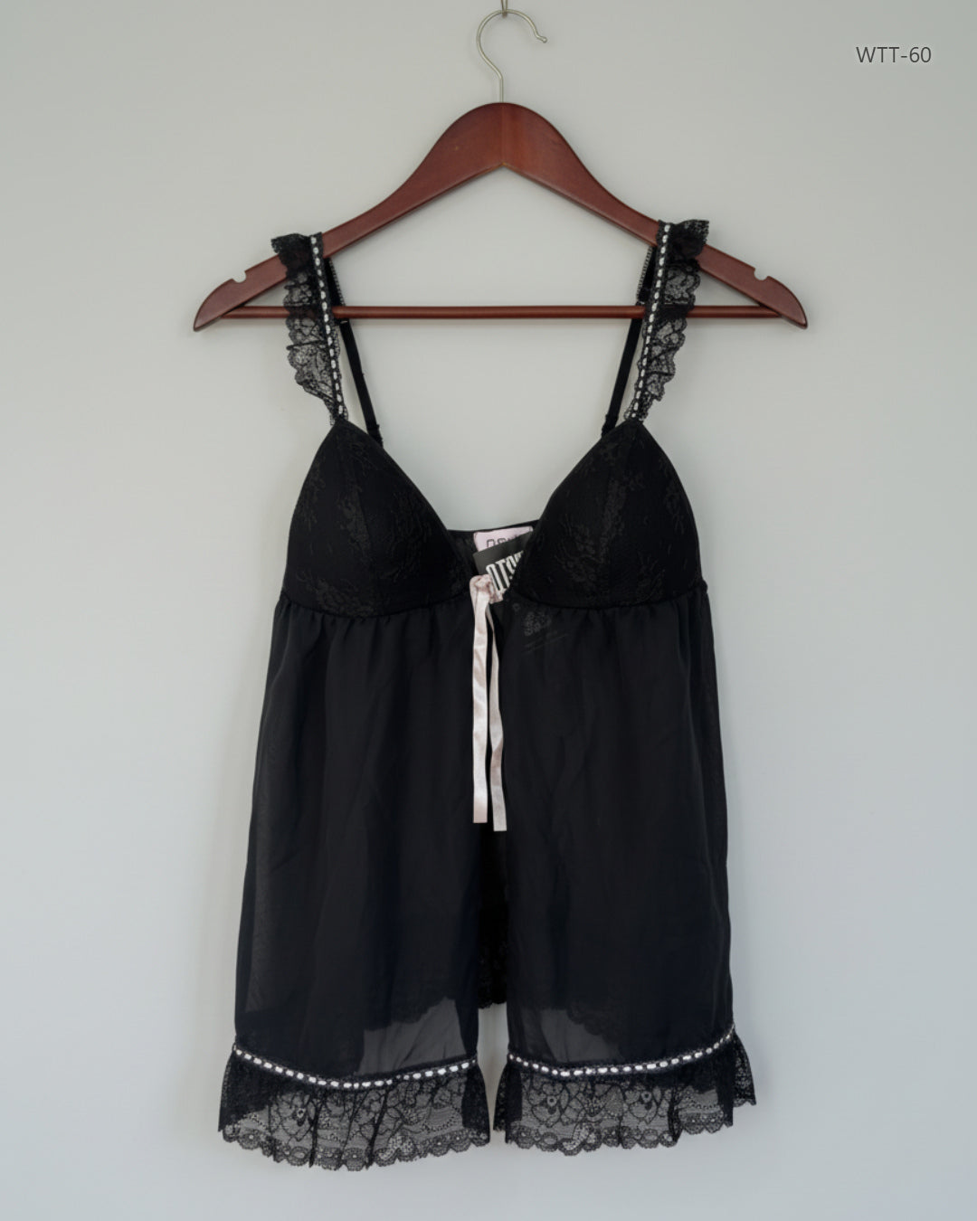 Shop Premium Womens Tank Top by Next | Preloved Branded Clothes | Black Polyester | Womens | OTS Thrift Store Peshawar Pakistan