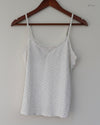Womens Tank Top | Primark | Preloved Branded | White Polyester | Premium | OTS Thrift Store Lahore Pakistan