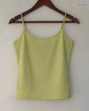 Shop Premium Womens Tank Top by sandwich | Preloved Branded Clothes | Lime Cotton | Womens | OTS Thrift Store Karachi Pakistan
