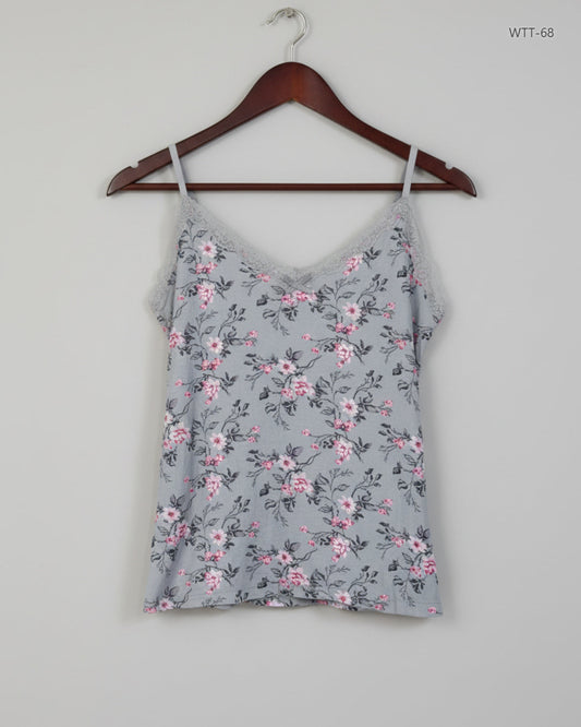 Premium Condition Womens Tank Top | Preloved LOVE TO LOUNGE | Mint Viscose | Thrift Shop for Womens Lahore Pakistan | OTS