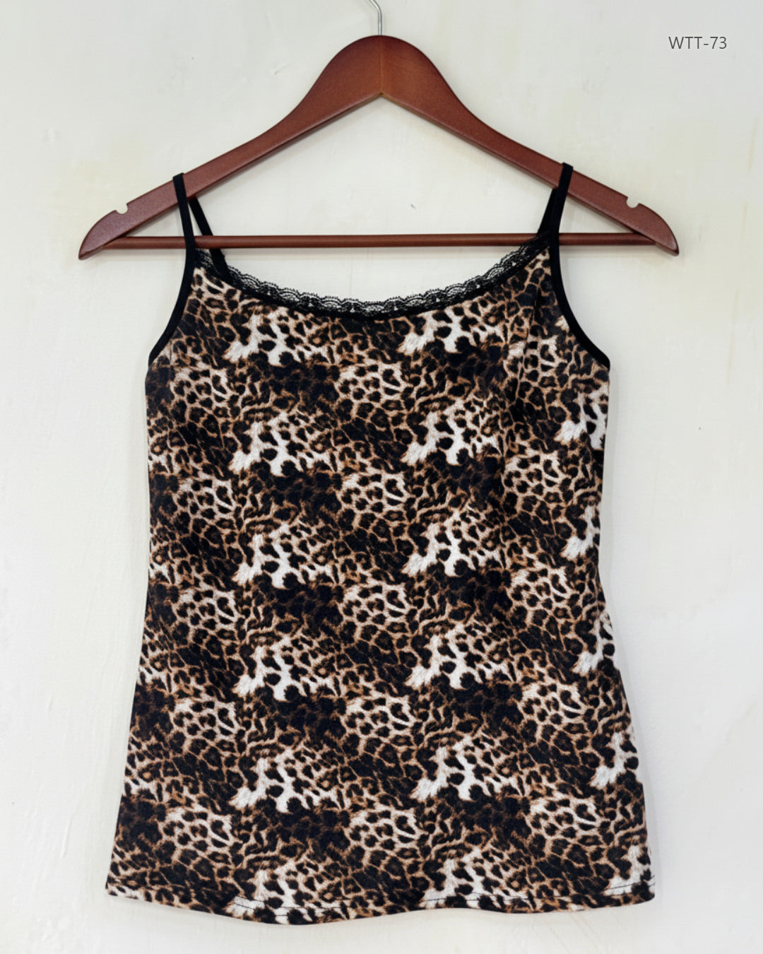 Womens Tank Top | ZEEMAN | Preloved Branded | Leopard Cotton | Premium | OTS Thrift Store Islamabad Pakistan