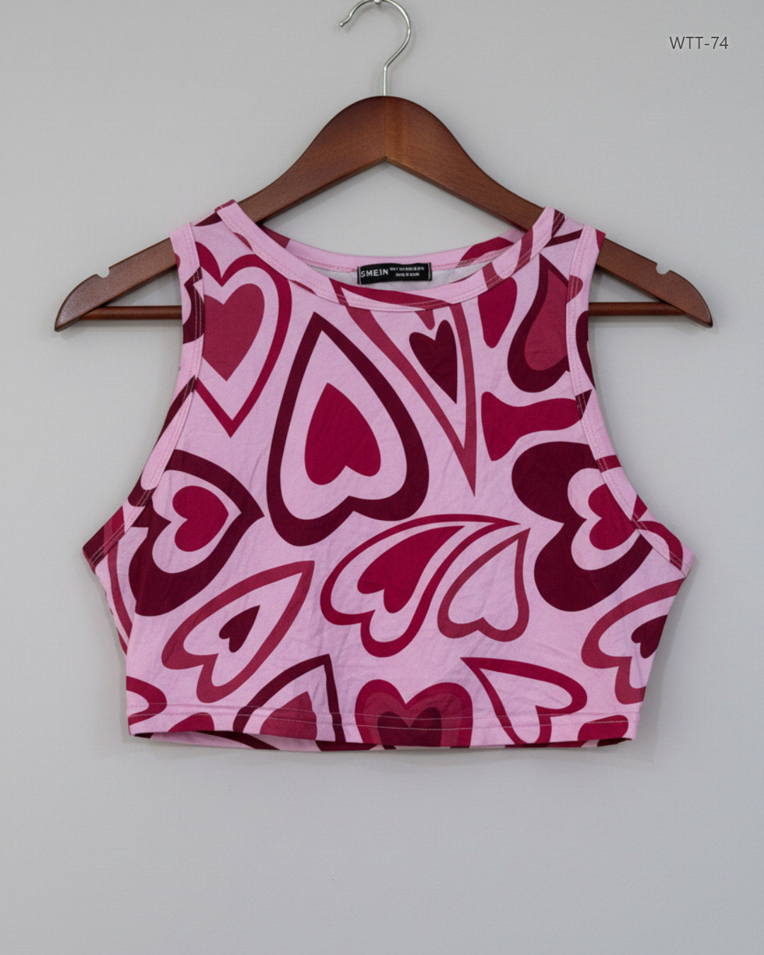 Preloved Premium Womens Tank Top by Shein, Pink Polyester for Womens - OTS Thrift Shop Karachi Pakistan