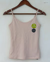 Preloved Premium Womens Tank Top by BHS, Beige Cotton for Womens - OTS Thrift Shop Lahore Pakistan