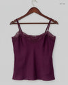 Secondhand Branded Womens Tank Top by Esmara Lingerie, Purple Cotton fabric, Premium condition, for Womens - Online Thrift Shop Karachi Pakistan