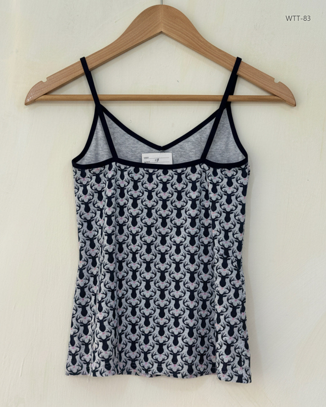 UK Imported secondhand Womens Tank Top - Tokyo Laundry brand, Grey Cotton, Premium condition, for Womens - Online Thrift Store Islamabad Pakistan