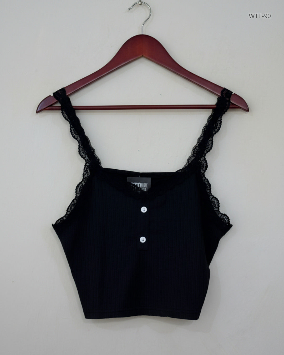 UK Imported secondhand Womens Tank Top - Unknown brand, Black Polyester, Premium condition, for Womens - Online Thrift Store Islamabad Pakistan