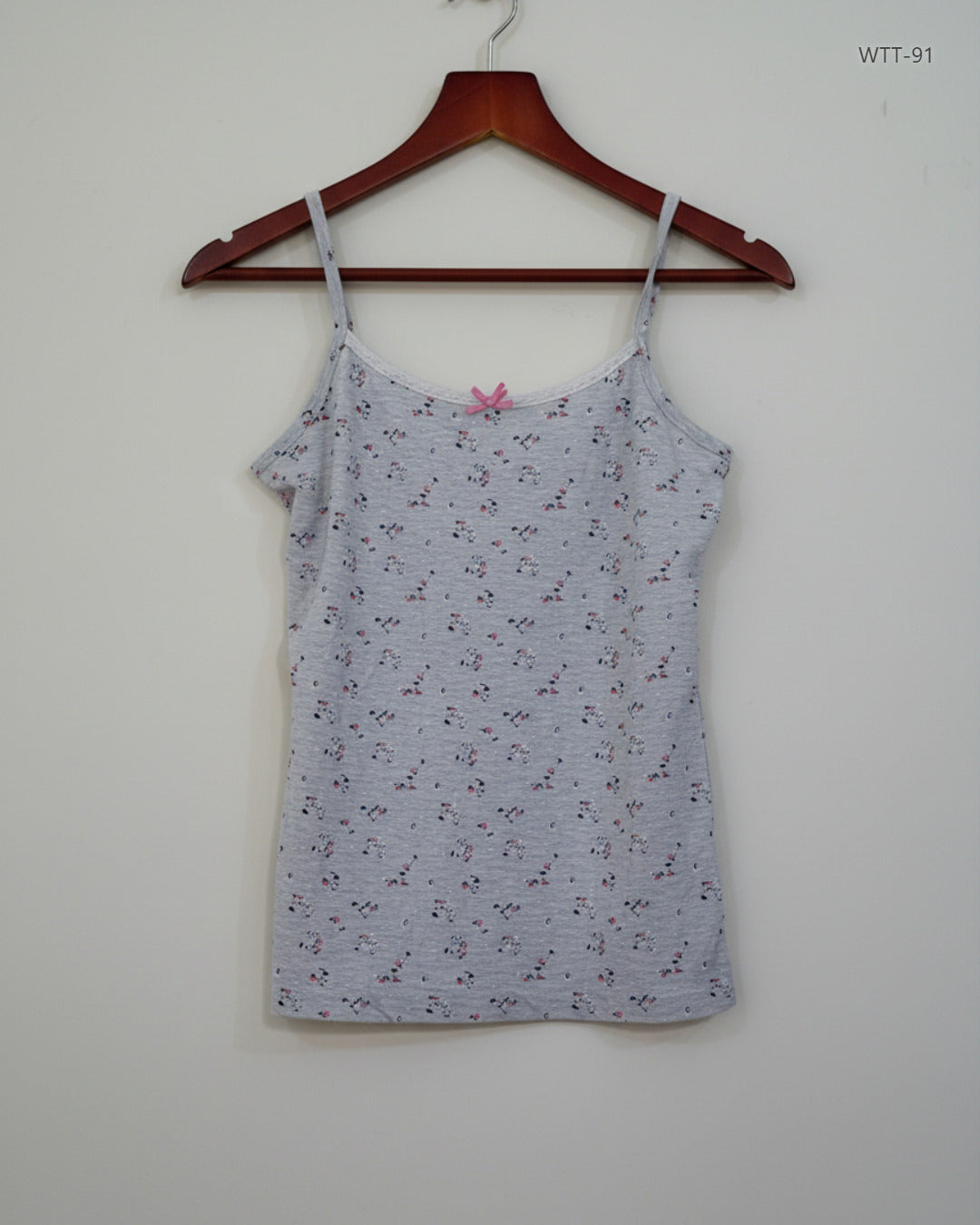 UK Imported secondhand Womens Tank Top - DUNNES brand, Grey Cotton, Premium condition, for Womens - Online Thrift Store Peshawar Pakistan
