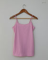 UK Imported secondhand Womens Tank Top - DUNNES brand, Pink Cotton, Premium condition, for Womens - Online Thrift Store Peshawar Pakistan