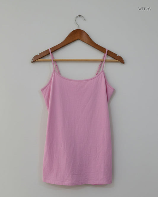 UK Imported secondhand Womens Tank Top - DUNNES brand, Pink Cotton, Premium condition, for Womens - Online Thrift Store Peshawar Pakistan